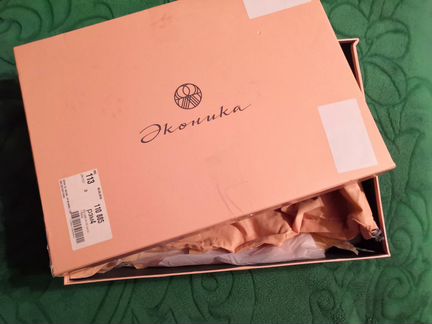 Сапоги осенние женские Econika натуральная кожа