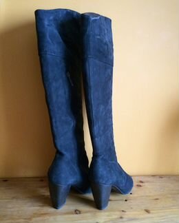 Сапоги pazolini замша 39