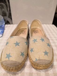 Женские туфли 37-38 размер, летние, рогожка