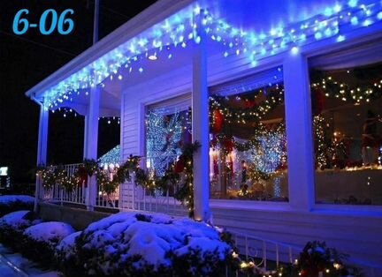 Гирлянды уличные Бахрома