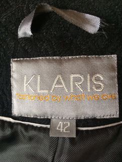 Пальто черное