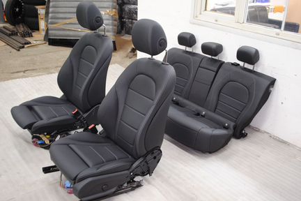 Салон Mercedes C W205 (Комплект сидений)