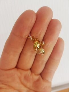 Золотые серьги