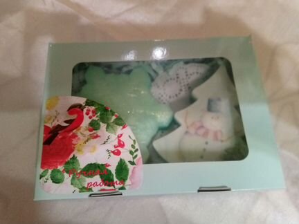 Мыло ручной работы новогоднее