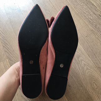 Балетки corso como бархатные