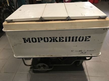 Тележка для продажи мороженого СССР