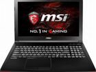 MSI 15.6 i7-7700HQ 4яд8пот GTX1050 8Gb SSD128 1Tb