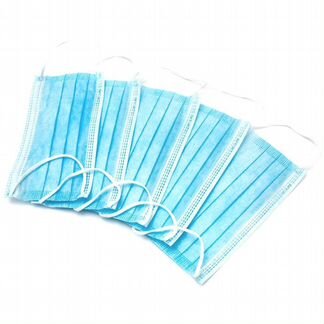 Оптом Маска трехслойная