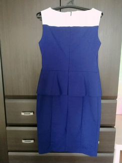 Платье с баской charuel р. 46