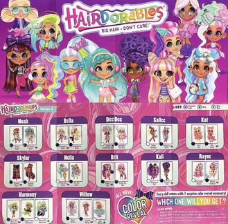 Кукла hairdorables, Кэт с сердечком