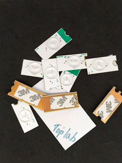 Светодиод подсветки телевизора 3v