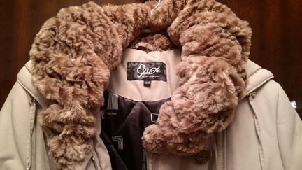 Пальто пуховое