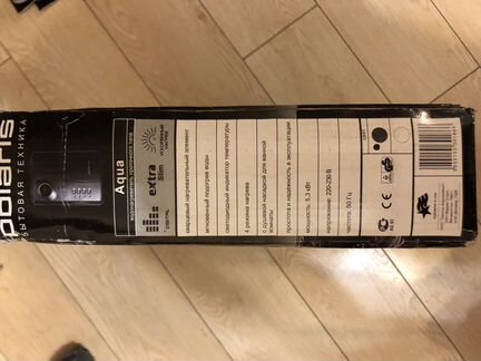 Водонагреватель polaris aqua новый
