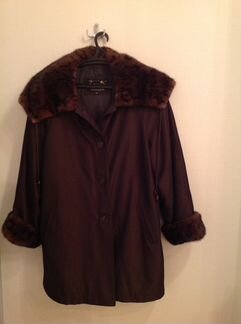 Куртка-полу-пальто на подстежке фирма 