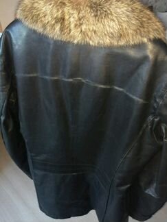 Дубленка кожаная куртка