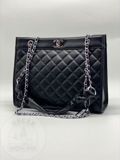 Новая сумка женская Chanel кожа черная