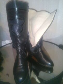 Сапоги новые натуральная кожа зима