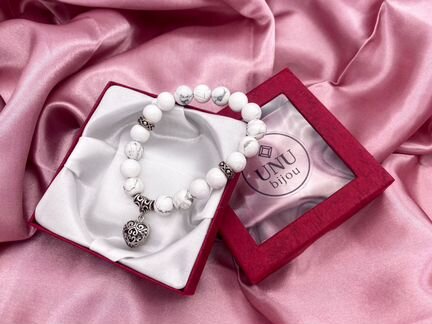 Браслет из кахолонга UNUbijou ручная работа