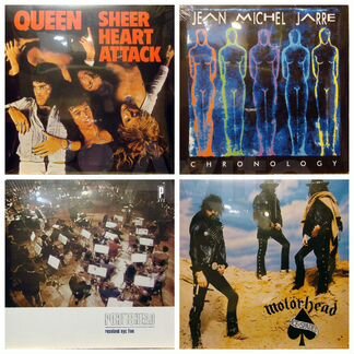 Queen, J.M.Jarre, Portishead, Motorhead и др LP
