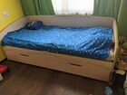 Детская кровать Акварель 200х90