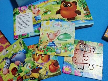 Пазлы для детей пакетом