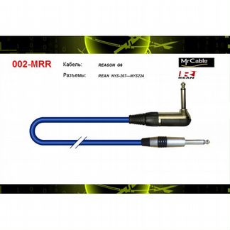 Гитарный шнур Jack 6,3 угл. на Jack 6,3 Reason G6
