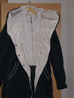 Пальто пуховик женское р48