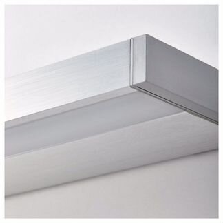 Светильник на зеркало цвет металлик