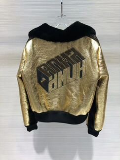 Дублёнка кожаная Fendi