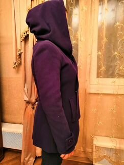 Утеплённые пальто с капюшоном