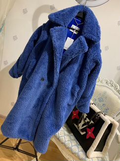 Шубка Max Mara синяя