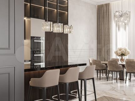 2-к квартира, 102.1 м², 8/17 эт.