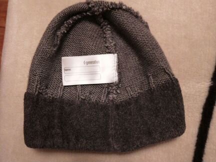 Шапка для мальчика 55 см