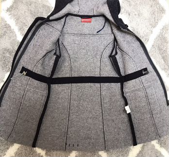 Шерстяное демисезонное пальто на девочку Giesswein