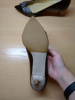 Балетки туфли натуральная кожа Furla