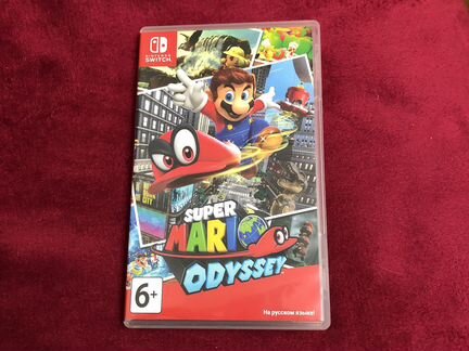 Super mario odyssey игра для Nintendo switch