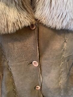 Дубленка женская р-р 44