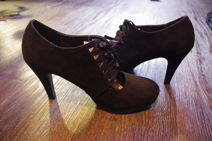 Туфли женские замшевые 41 размер новые