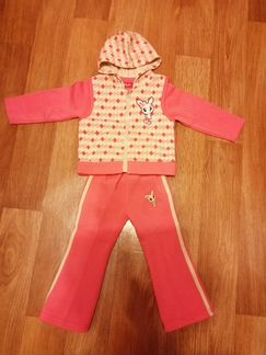 Костюмчик (штанишки - кофточка - жилетка)