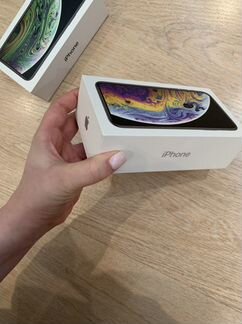Коробка от iPhone xs white 256 gb