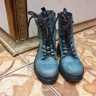 Ботинки из натуральной кожи Thomas Munz