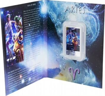 Монета Овен - Фэнтези серебро Ниуэ 2011 год