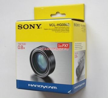 Широкоугольная насадка sony VCL-HG0862