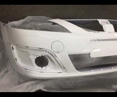 Бампер Лада Ларгус Белый