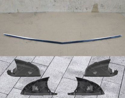 Молдинг переднего бампера Мерседес В221