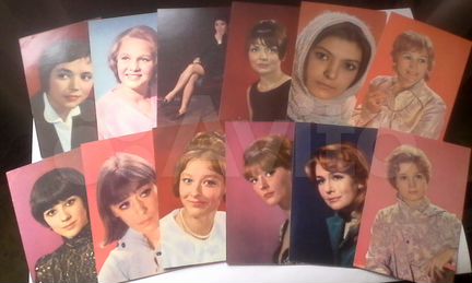 Коллекция открыток Артистов СССР