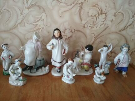Фарфоровые статуэтки периода СССР