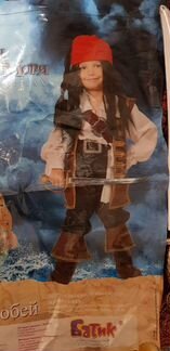 Новогодний детский костюм пирата Джека Воробья