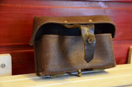 Кирзовый подсумок для скс