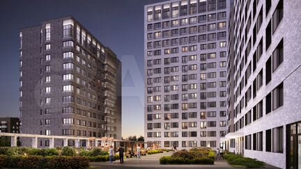 2-к апартаменты, 69.4 м², 10/15 эт.